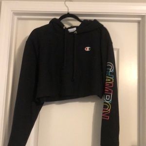 Never worn!Champion - Reverse Weave 1/2 crop sweat shirt